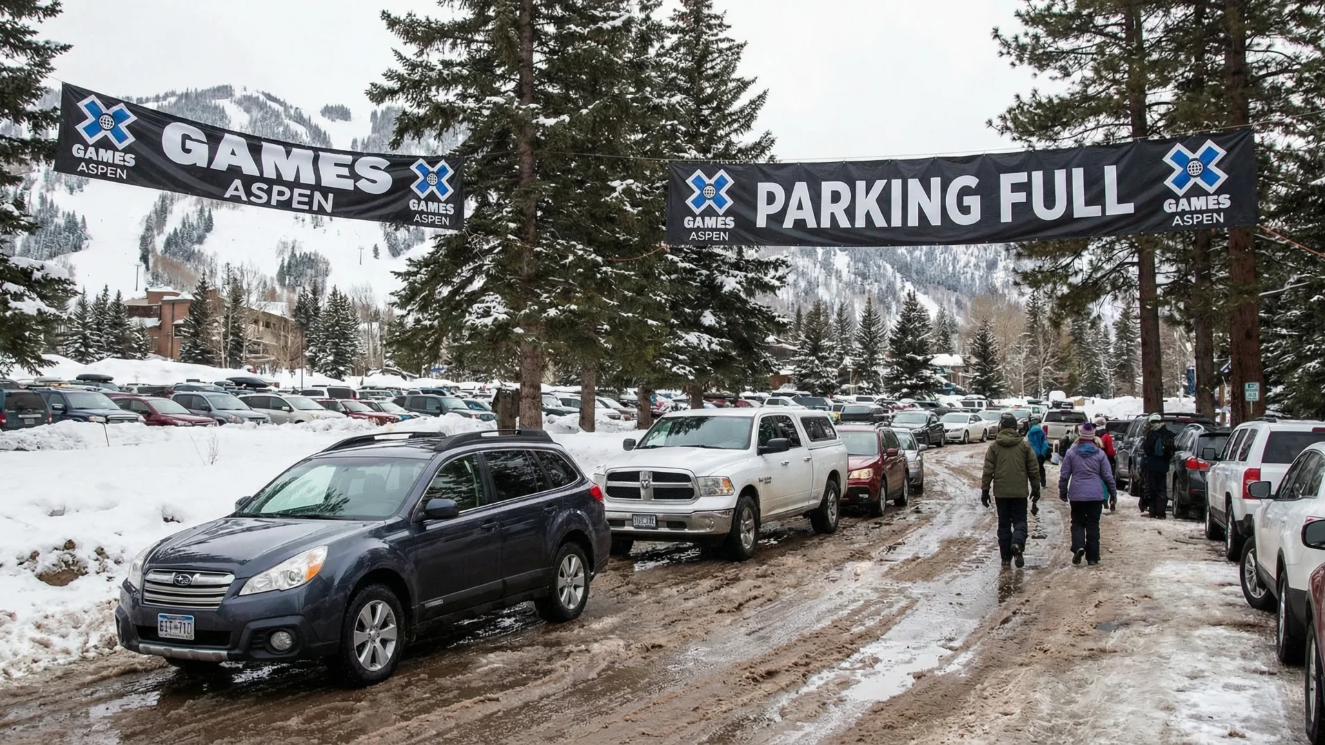 Parking problems and solutions in Aspen 2026 during X Games