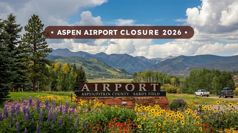 Aspen Airport Closure 2026, from April 23 to May 21: Alternative Travel Guide