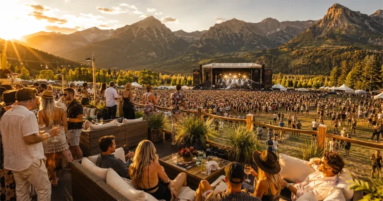 JAS Labor Day Experience 2026 outdoor festival crowd Snowmass Town Park Colorado
